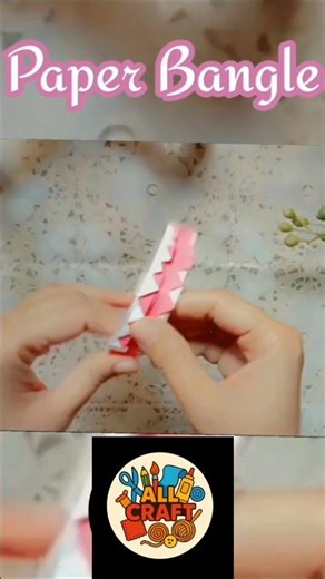 Paper Bangle Making Tutorial | Easy Paper Bangles Craft #papercraft