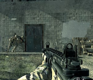 M4 assault rifle from CoDMW2 addon - Multiplayer weapon models for singleplayer for Call of Duty 4: Modern Warfare