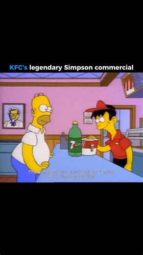 Only Drmers on Instagram: "The KFC “Legendary Simpson” ad is a memorable marketing campaign that blends pop culture with fast food, creating a lasting impact on audiences. By featuring characters from The Simpsons, the brand was able to reach a broader audience, tapping into the show’s massive fanbase. The humorous and unexpected collaboration brought both brands into the spotlight, further solidifying KFC’s position as a cultural icon in the fast food industry. The ad was not just about selling