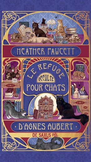 [ANNONCE] “Le Refuge occulte pour chats d’Agnes Aubert“ de Heather Fawcett arrive en sortie simultanée en grand format et poche le 26 mars ! 🐈‍⬛☕️ @desaxus et @pal_editions s’allient pour vous mettre entre vos mains un one-shot de cosy fantasy idéal pour le printemps, mêlant magie, romance et chats, dans une délicieuse ambiance années 1920 à Montréal. Et si un refuge pour chats cachait… le repaire du Roi des Sorciers ? Entre magie, chats aux caractères bien trempés et tensions explosives, ce ro