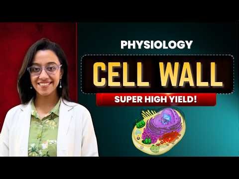 Dentistry 101| Cell wall | Physiology | First year BDS | NEET MDS Lectures