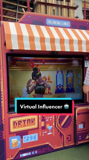 Are Virtual Influencers the way of the future? @cinder4real 🤖 @wearesocialsg @pluscompany_ #CindersCybersip #ad #tech #sxsw #techtok #milesabovetech