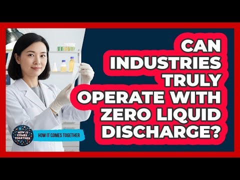 Can Industries Truly Operate With Zero Liquid Discharge? - How It Comes Together