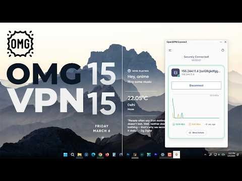 How to Setup Free OMGVPN on PC| Fix Errors (register-dns, block-outside-dns, data-ciphers) & Connect