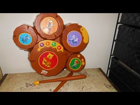 Disney- Winnie The Pooh Electronic Drum Set