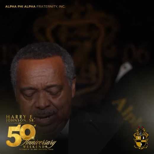 Alpha Phi Alpha Fraternity, Inc. 30th General President Brother Adrian L. Wallace, praised the long contributions of PGP Brother Harry E. Johnson, Esq. at the 50th Alpha Anniversary luncheon in his honor on Saturday in Houston, Texas. PGP Wallace, while serving as Southwestern Regional Vice President first appointed PGP Brother Harry E. Johnson, Esq. as his SW Regional Counsel, and then later as General Counsel when he served as General President. Please share. #APA1906Network #MenOfDistinction 