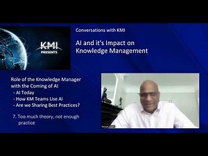 AI and it's Impact on Knowledge Management - Conversations with KMI