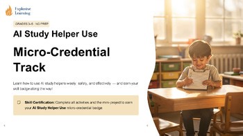 Micro Credential Track  No : Classroom Resource : PPT Lesson