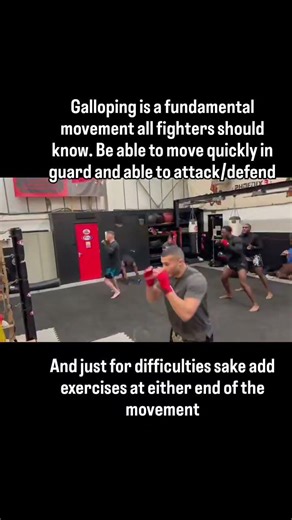 Fighters need to know how to Gallop! #k1