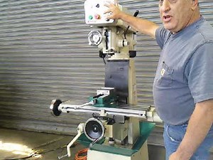 8” x 30” Grizzly Vertical Milling Machine, Model G0678, Michael Fine Machinery