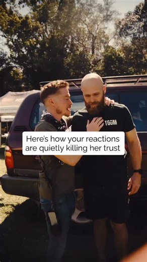 Most men judge themselves by their intentions. “I didn’t mean it like that” “I was just stressed” “I’m just being real” Her body doesn’t care. It’s tracking how you actually react in the moment. Here are 4 ways your reactions quietly kill her trust without you realising: 1️⃣ You get defensive every time she brings something up She says “that hurt” and you hear “you’re a sht partner”. So you explain, justify, flip it back, or lawyer your way out. You think you’re correcting the record. She feels 