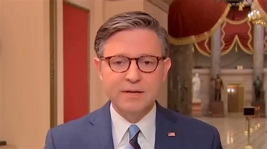 'It's All A Farce!': GOP Snake Mike Johnson Loads Up His Excuses When Pressed On Refusal To Swear In Newly Elected Dem Rep.