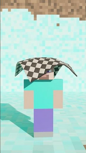 Minecraft Steve vs Falling Block! 😱