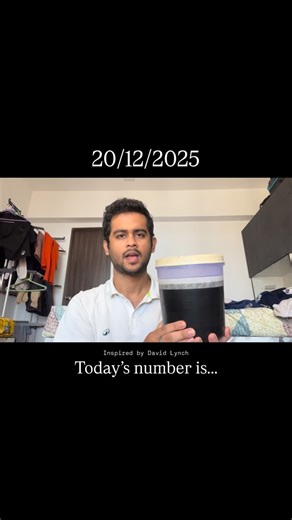 Samir Shaikh on Instagram: "Today’s number is… 20/12/2025"