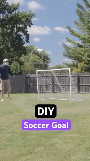 I Built an Indestructible PVC Soccer Goal under $65 net included | DIY Backyard Soccer Goal Build