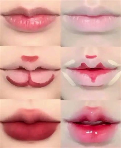 How to Get Perfect Korean Gradient Lips 🇰🇷 | Easy K-Beauty Lip Tutorial for Soft Cute Lips