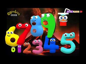 Numberjacks Volcano Lava Ep 68