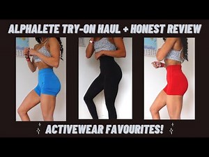 ALPHALETE TRY-ON HAUL | THE BEST LEGGINGS! + Activewear Favorites (Gymshark, Lorna Jane, Doyoueven)