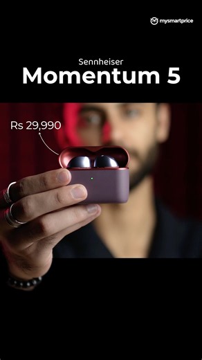 Sennheiser Momentum 5 TWS Review in a MINUTE 😍 | #sennheiser #momentum5 #premiumearbuds