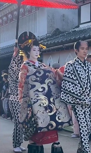 🇯🇵Japan. EDO WONDERLAND Nikko Edomura。日本 江戸ワンダーランド日光江戸村。日本舞踊 。 花魁道中 。 吉野太夫。栃木県日光市の観光宣伝。