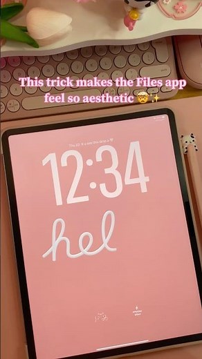 Making my Files app aesthetic ✨