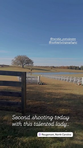 Had the privilege/honor to second shoot with the talented Nickle Photography today. She is such a rockstar at this.. highly recommend this fellow photographer for all your needs. 📸✨ | Key Photography