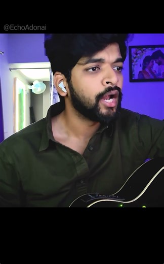 Ascharyakarudu | Acoustic Telugu Song Cover | ECHO ADONAI #cover #christianmusic #coversong #solo