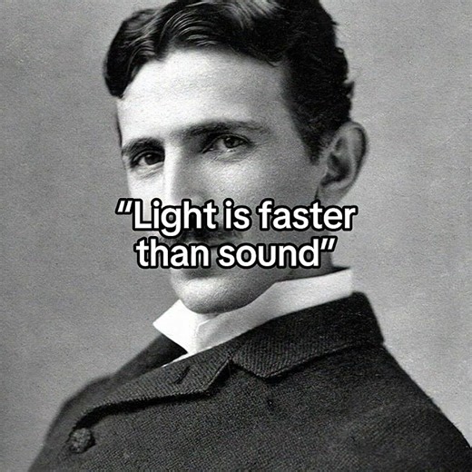 Light is faster than sound or sound is faster than light ? 🤷‍♂️
