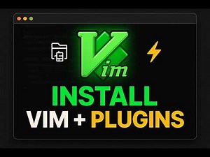 Install VIM on Linux + How to Install Plugins (Vim-sensible, NERDTREE, Emmet)