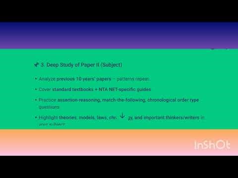 Crack UGC NET in first attempt # important tips