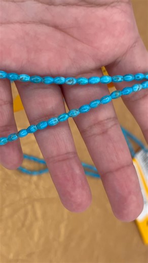 💙Turquoise galore & its everything I adore!💙 3mm Rice Royal Beauty Stabilized Turquoise 16” 📦Stock No: 616436 🚨SALE 📌While supplies lasts 💰Price: $26.75 Per Strand 🚨Unfortunately, This item is NOT on our website but you can call our Mail Order Department and they can ship it to you directly! 📌Due to natural products, colors, shape, & size may vary 📌ALL SALES FINAL ON STONE PURCHASES, NO: RETURNS! 💻Shop Online with us: https://www.thunderbirdsupply.com 🏬Visit us In-Store | Gallup, NM |