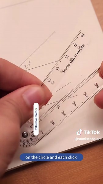 available on: 🔗 sumistore.co (link in bio) ☁️ ships worldwide! free shipping option available! . #japanesestationery #foldingruler #ruler #stationeryaddict #japantok