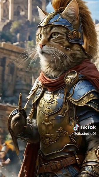 Spartan Cat Animation