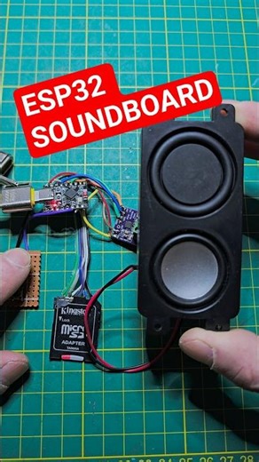 1 click vs 2 clicks… wait for it #esp32 #arduino #diy #electronics #starwars