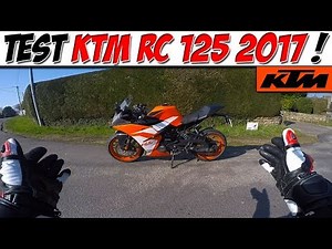 #Moto Vlog 126 : TEST KTM RC 125 2017 / MIEUX QUE LA YZF 125 ?