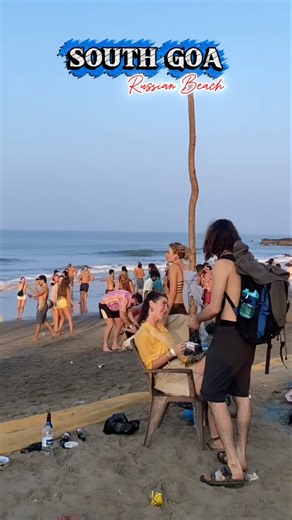 Russian Beach | South Goa | Goa Beautiful beach | Goa Vlog | Goa Trip #goa #beach