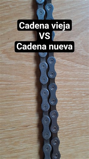 Cadena desgastada