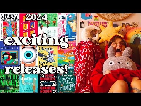 2024 BOOK RELEASES: 35 highly anticipated upcoming books!