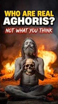Who Are Real Aghoris? 💀 #shorts