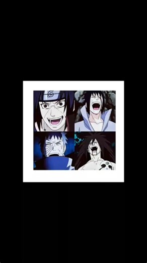 “Jab Uchiha haste hain… duniya jalti hai 😈🔥” #anime # Naruto