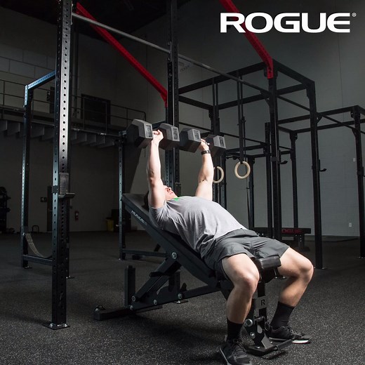 The Rogue Adjustable Bench 2.0 has 6 incline positions to adjust for any movement https://www.roguefitness.com/rogue-adjustable-bench-2-0 | Rogue Fitness