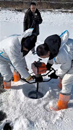 Drilling Through Ice Reveals Something Surprising ❄️😳