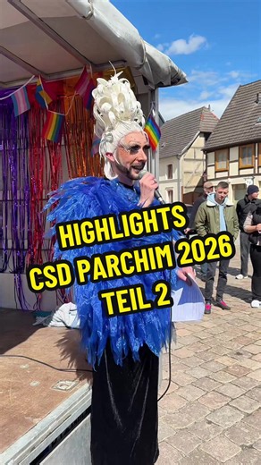 Das sind die Highlights vom CSD Parchim 2026 - Teil 2 🌈 @MissesGinie #csd #parchim #Pride #dragqueen #queer