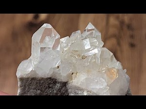 How to clean quartz crystals. Part 1.