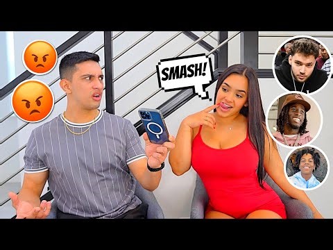 Streamer SMASH Or PASS With GIRLFRIEND! (Almost Broke Up)