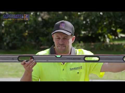How to Install Supergates Custom Made Double Swing Gates