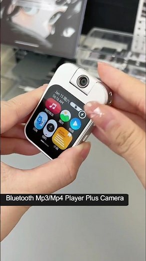 3 In 1 Mini MP4 Player Touch Screen With Camera | MP3 Player #shorts