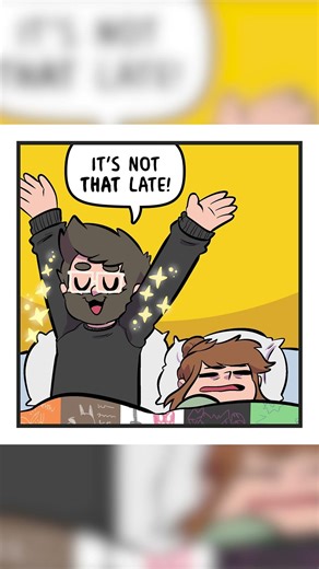 It's Already Time For Bed? by Our Super Adventure #comics #relationship #webcomics #cute #funny
