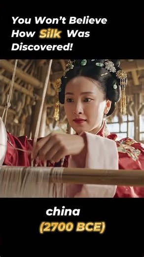 The Invention of Silk in China #history #aihistory
