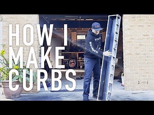 HOW TO MAKE SKATE CURBS